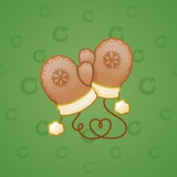 Snow Mittens #16097