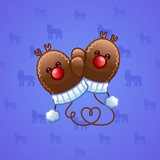 Snow Mittens #16122