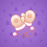 Snow Mittens #16369
