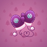 Snow Mittens #16380