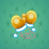 Snow Mittens #16497
