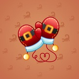 Snow Mittens #16617