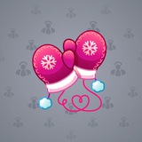 Snow Mittens #16803