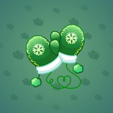 Snow Mittens #16963