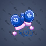Snow Mittens #17057 Snow Mittens #17057