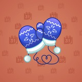 Snow Mittens #17095