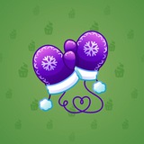 Snow Mittens #17131