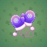 Snow Mittens #17218