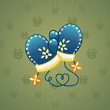 Snow Mittens #1724