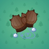 Snow Mittens #17258