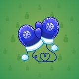 Snow Mittens #17262