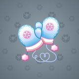 Snow Mittens #17303 Snow Mittens #17303