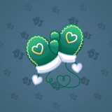 Snow Mittens #17372