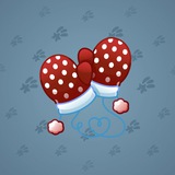 Snow Mittens #17379