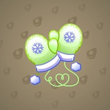 Snow Mittens #17451