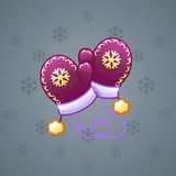 Snow Mittens #17534