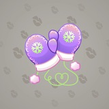 Snow Mittens #17575