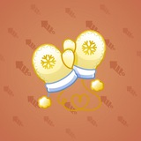 Snow Mittens #1758 Snow Mittens #1758