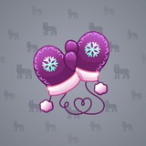 Snow Mittens #17627