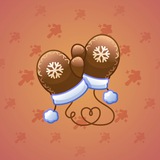 Snow Mittens #17724 Snow Mittens #17724