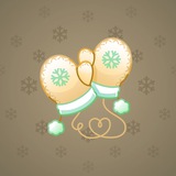 Snow Mittens #17733 Snow Mittens #17733