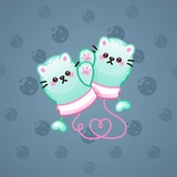 Snow Mittens #1786 Snow Mittens #1786
