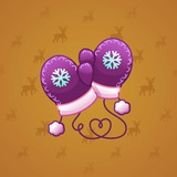 Snow Mittens #18081