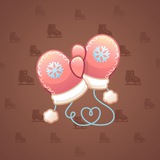 Snow Mittens #18103