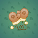 Snow Mittens #18117