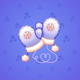 Snow Mittens #1814 Snow Mittens #1814