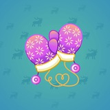 Snow Mittens #18162