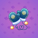 Snow Mittens #18178