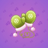 Snow Mittens #18179