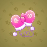Snow Mittens #18367