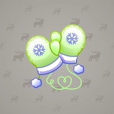 Snow Mittens #18413 Snow Mittens #18413