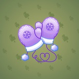 Snow Mittens #18495