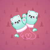 Snow Mittens #18609 Snow Mittens #18609