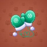 Snow Mittens #18639