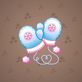 Snow Mittens #18652 Snow Mittens #18652
