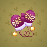 Snow Mittens #18693