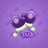 Snow Mittens #1883 Snow Mittens #1883