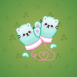 Snow Mittens #18901