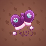 Snow Mittens #19009