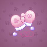 Snow Mittens #19212