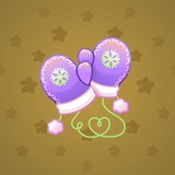 Snow Mittens #19226