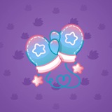 Snow Mittens #19496