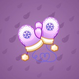 Snow Mittens #19565