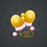 Snow Mittens #1958