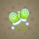 Snow Mittens #19601