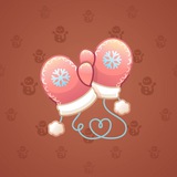 Snow Mittens #19602